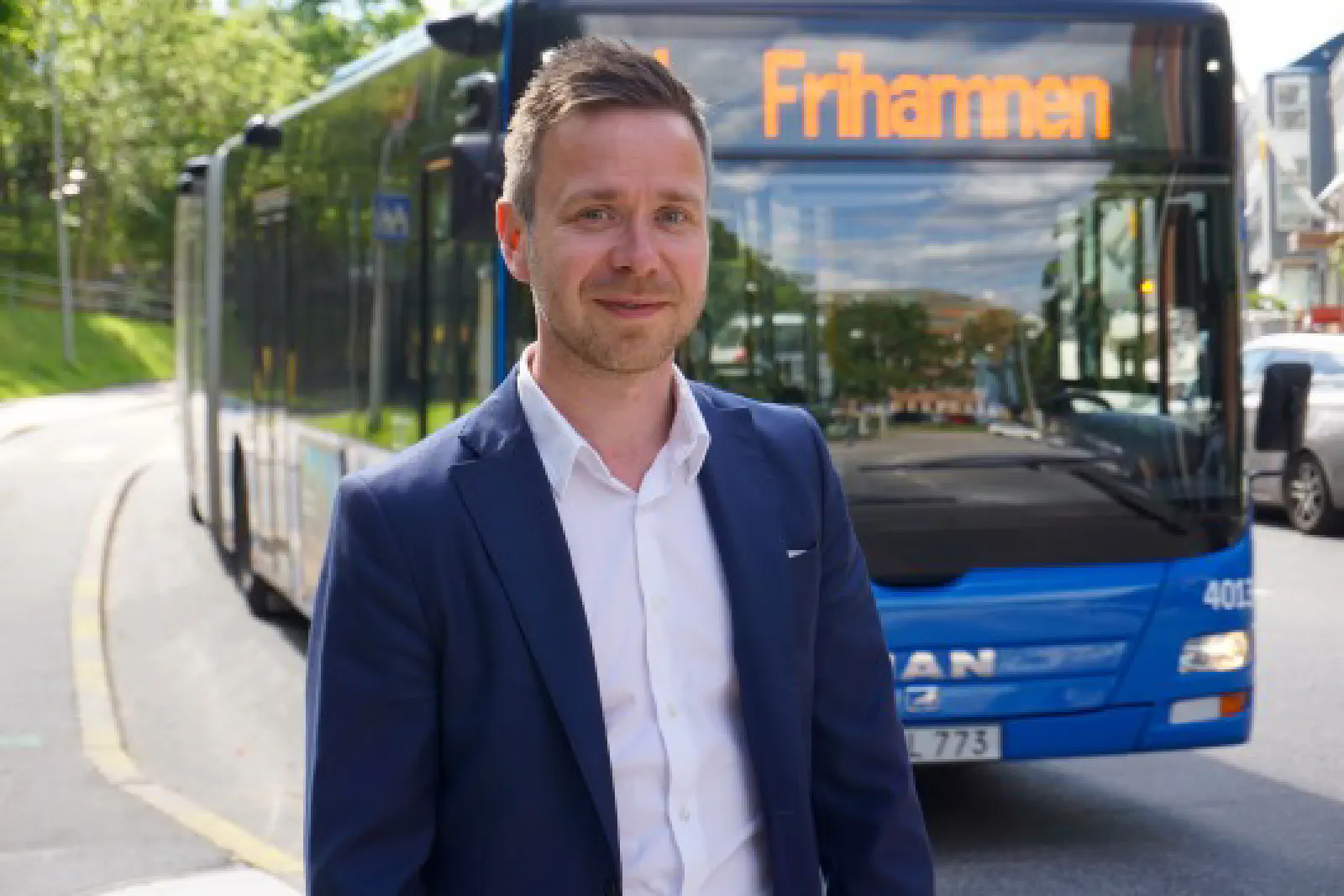 Otto Dyberg, IT-chef på Keolis